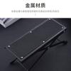 Pedal de pie para guitarra Taburete de pie ajustable de seis velocidades Plegable conveniente y rápido Pedal de guitarra Accesorios para instrumentos musicales