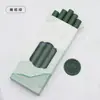 Bastões de lacre de cera para atacado, embalados com 5 bastões por caixa, bastões de cera redondos, material ecológico, para selar envelopes, com uma textura fina e lisa