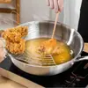 Venta Directa de Fábrica Nuevo Estante Drenador de Aceite de Acero Inoxidable Suministros de Cocina para el Hogar Estante para Freír Estante Colador de Aceite Semicircular Estante Drenador de Aceite