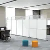Tela de Partição Simples Dobrável Móvel para Escritório Parede de Partição Móvel Painel de Partição para Fábrica e Oficina Cerca Bloqueadora para Armazém