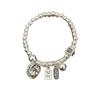 Plato Redondo Gato de la Suerte Retro Pulsera de Buena Suerte para Mujer Pulsera de Cuentas Redondas Lujo Accesible Alta Gama Pulsera de Estilo Chino Nuevo