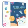 Saalin Kidsren Sudoku Magnético Introducción Cuadrículas de Nueve Cuadros Juego de Mesa Educativo Juguete Entrenamiento de Pensamiento Lógico Matemático