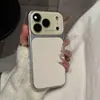 Capa Anti-Risco para Celular para iPhone 17 Pro Max, Textura de Couro, Cor Sólida para iPhone 16, À Prova de Choque para iPhone 15, Capa Rígida para iPhone 14