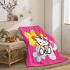Manta de Franela Doble Cara con Impresión Digital Linda de Hello Kitty para Comercio Exterior en Amazon