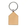 Llaveros de madera de haya en stock, madera en blanco al por mayor, llaveros de madera maciza, artesanías de madera, pequeños regalos creativos para regalar