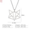 Collar de clavícula de zorro animal de la naturaleza del bosque al aire libre creativo de dibujos animados de AliExpress joyería nacional de Yiwu