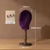 Maniquí de Cabeza para Peluca Soporte de Exhibición de Sombreros de Espuma Perchero para Bufandas Soporte para Sombreros Perchero para Bufandas Tienda de Ropa para Mujer Maniquí de Cabeza con Pines
