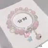 Explosões Super Fada Mori Cristal Lua Pulseira Feminina Design de Nicho Estudante Joker Cor Doce Pulseira de Namorada