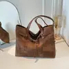 Bolso Cubo Simple y Único Estilo Coreano Nuevo Bolso de Mano Moda Primavera/Verano 2026 Bolso Cruzado de Hombro Retro Ins