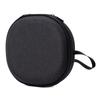 Bolsa de Armazenamento para Fones de Ouvido, Caixa de Armazenamento Grande Portátil, Bolsa Redonda de EVA com Zíper de Cor Sólida para Fones de Ouvido