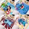 Alfombra de Punto para Sala de Estar, Dormitorio, Habitación Infantil de Dibujos Animados, Felpudo de Tianjin, Alfombrilla para Silla Giratoria, Mesa de Café, Manta Fresca y a Prueba de Humedad para Mesita de Noche