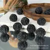 Hueso de Melocotón Ébano Wenwan Decoración Versátil Pulsera DIY Cuentas Espaciadoras Cuerda para Tejer Colgante Accesorios Creativos