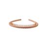Diadema Transfronteriza para Lavado de Cara, Diadema de Plástico Sencilla con Dientes para Mujer, de Gama Alta Mate para Verano