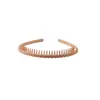 Diadema Caliente Transfronteriza con Dientes para el Cabello para Mujeres Simple Adorno para el Cabello Diadema Pinza para el Cabello Aplicar Mascarilla Lavado de Cara Diadema
