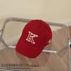 Estilo Coreano Igual Letra K Alta Qualidade Boné de Baseball Infantil Tendência Personalizado Protetor Solar Protetor Solar Boné de Bebê para Meninos e Meninas