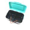Caja de Gusanos Rojos al por Mayor Cuadrada con Clip Puede Colgarse de la Cintura Caja para Insectos Vivos Engrosada Arena para Gusanos Rojos Caja para Gusanos de Seda con Asa