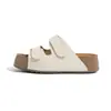 Zapatillas Birkenstock de plataforma de suela gruesa estilo Zhou Yutong, de moda para usar al aire libre, zapatos de playa, sandalias Birkenstock