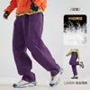 Nuevos Pantalones Deportivos Impermeables y Térmicos para Exteriores de Invierno, Pantalones de Esquí con Forro Polar, Forro Interior Engrosado y Desmontable, Pantalones de Senderismo
