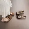 Zapatos Mary Jane de estilo francés con diseño de puntera dividida sintética, nueva colección otoño 2026 para mujer, zapatos planos estilo Birkenstock para combinar con vestidos, bailarinas de punta baja