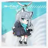 Chaveiro de Mercadoria Blue Archive Hinari Alice Anime Chaveiro de Acrílico Pingente Pequeno