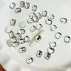 4*6mm6*8mm joias para unhas broca octogonal broca em formato de rede de brocas explosões da internet acessórios de strass para unhas broca plana