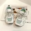 Tênis Esportivo Respirável de Malha Infantil Meninos Calçados de Malha Simples Novos Estilos Primavera Verão 2026 Meninas Bebê Tênis de Corrida de Malha