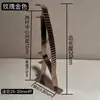 Espaciado de Agujeros 8cm Barra Romana Cortina Doble Barra Soporte de Montaje Lateral Doble Código Base de Doble Soporte Accesorios de Instalación Extendido 23cm