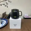 Caixa de Presente para Caneca de Temperatura Constante Conjunto de Canecas Cerâmicas de 55 Graus Caneca Aquecedora de Isolamento para Leite Pode Imprimir Logo Caneca Térmica Caneca de Água Doméstica