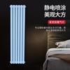 Radiador de Columna de Acero Calentado por Agua de Doble Tubería para Uso Doméstico, Montado en Pared, Canal de Agua Grande