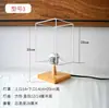 Estrutura para Abajur DIY Tecelagem com Corda Artesanal Abajur Suporte de Lâmpada Luminária de Mesa Redonda Quadrada Ferragens Acessórios de Estrutura de Ferro