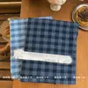 Tela de cuadros de burbuja 100% algodón, tela de cuadros teñida en hilo de algodón puro con cuadros medianos para ropa de mujer, ropa de niño, decoraciones para padres e hijos y bolsos