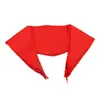 Novo Padrão Nacional Cachecol Vermelho para Aluno de Ensino Fundamental Atacado Algodão Padrão 1,3m Seda Pura Grande e Cetins Cachecol Vermelho Adulto