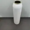 Venta al por mayor del fabricante Latas blancas en aerosol de 120-150 ml Botellas de aluminio con tapa de presión de 1.0 pulgada