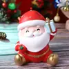 Produto novo transfronteiriço presente de Natal porta-canetas do Papai Noel luminária caixa de armazenamento cofrinho brinquedo da moda presente para estudante decoração de mesa