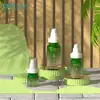 Botellas dispensadoras de suero al por mayor de 30 ml con cabeza de bomba de hombro redondo, botellas para loción, botellas de vidrio para líquido base cosmético en stock
