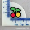 Broche Abacaxi Morango Patch Acrílico Grampo de Cabelo Acessório de Cabelo DIY Cereja Série de Frutas DIY Ímã de Geladeira Materiais