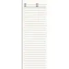 Notas Adesivas Longas Simples para Venda por Atacado Blocos de Notas Rasgáveis Não Adesivos Extratos de Notas Multifuncionais para Estudantes Notas Post-it