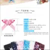 Rosa de 5 colores 2 puntos Mariposa fénix 8D05JJ Flor de Yao Ming decoración Cinta de trama dorada manualidad para hacer regalo ropa flor pequeña