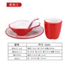A5 Melamina Criativa Restaurante de Hot Pot Utensílios de Mesa Conjunto de Quatro Peças Hotel Restaurante Pratos de Restaurante Conjunto de Colheres e Pratos