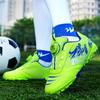 Zapatos de Fútbol Profesionales Ronaldo para Hombre Hebilla Giratoria Menos Niños Transpirables Adolescentes Niños Estudiantes de Primaria y Secundaria Zapatillas con Tacos tf