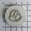 Novos acessórios de vestuário de marca registrada retangulares quadrados de várias especificações de hardware pequena etiqueta de couro vendas diretas da fábrica