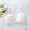 Roupa Íntima Feminina Sutiã Sling Anti-impacto Colete Algodão Puro Top Tubinho para Meninas em Desenvolvimento para Estudantes do Ensino Fundamental e Médio