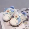 Zapatos para Niña Otoño Nuevo Estilo Zapatos Deportivos para Niños Superficie de Cuero para Niña Zapatos de Entrenamiento Alemanes Versátiles Antideslizantes para Correr Zapatos Blancos