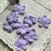 2,2- 3,5cm Flor de Ameixeira Emoldurada Feita à Mão Flor Estéreo Acessórios de Casamento Joias para Boneca Barbie