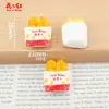 Caixa de Lanche de Batata Crocante Simulada Brinquedo Alimentício DIY Cola de Creme Acessórios de Resina Pingente de Grampo de Cabelo Capa de Celular