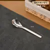 Juego de Cuchillo, Tenedor y Cuchara de Acero Inoxidable 304 con Mango Cuadrado, Cubiertos Gruesos Estilo Occidental, Tenedor y Cuchara de Postre, Juego de Cuchillo, Tenedor y Cuchara para Filete de Hotel