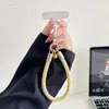 Cordón para Teléfono Móvil Color Dopamina Llavero de Cámara Correa de Muñeca Anti-Pérdida Moda Simple Correa Corta para Teléfono para Bolsos