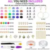 Transfronterizo caliente 6000 piezas cuentas de arcilla arcilla polimérica kit accesorios para pulsera de joyería DIY Amazon