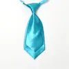 Corbata Pequeña Doble de Color Sólido Estilo Coreano para Mujer Negro vino tinto Camisa Corta Profesional Corbata para Uniforme Escolar Infantil