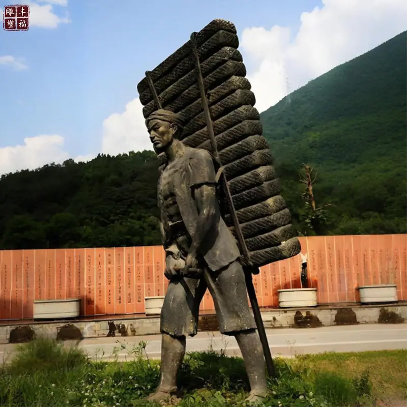 茶马古道铜像3